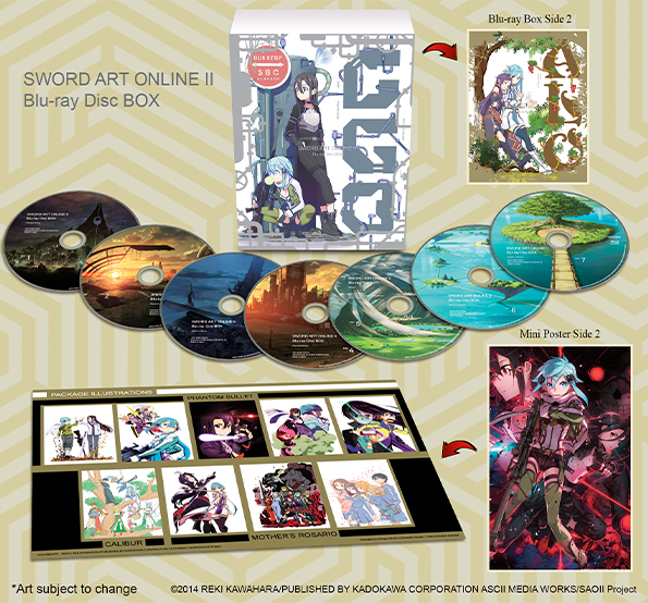Blu Ray Dvd Sword Art Online Official Usa Website