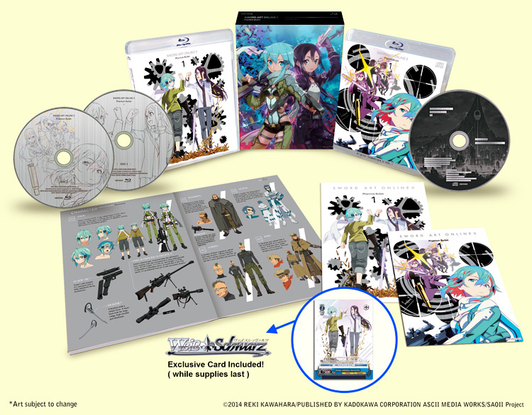 Sword Art Online FULLDIVE First Limited Edition 2 Booklet Blu-ray From  Japan F/S